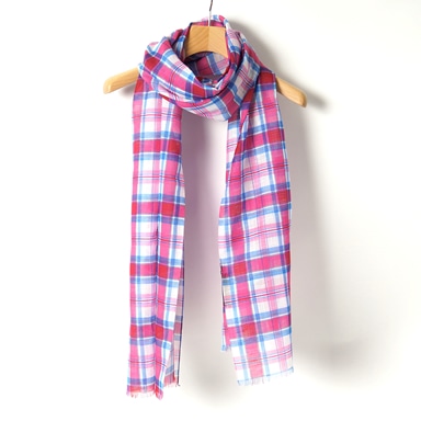 コットンリネンストール/イタリア製