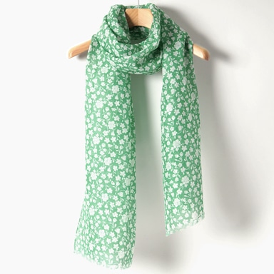 コットンリネンストール/イタリア製