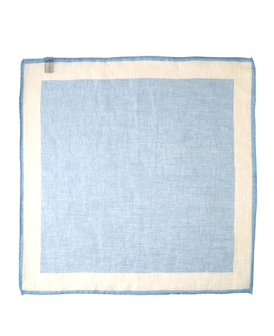 リネンポケットチーフ/Made in Italy