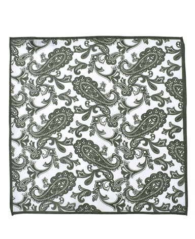 リネンポケットチーフ/Made in Italy