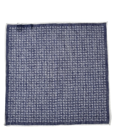 リネンポケットチーフ/Made in Italy