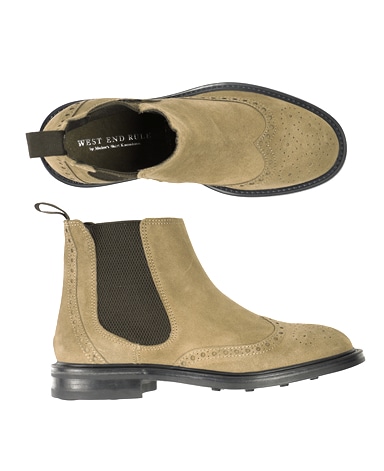 サイドゴアブーツ/イタリア製