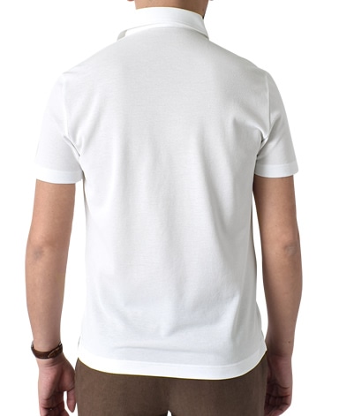 強撚半袖ポロシャツ