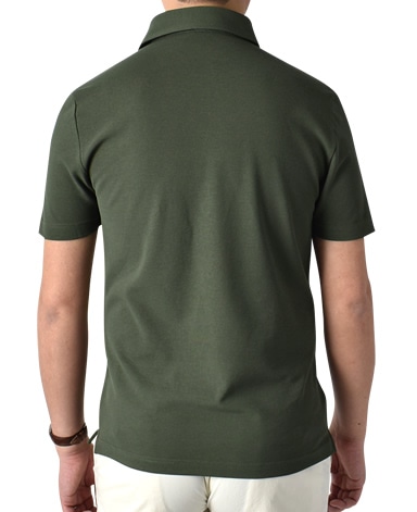 強撚半袖ポロシャツ