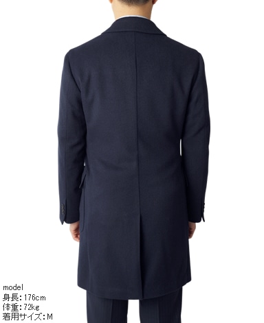 チェスターフィールドコート/ヘリンボーン