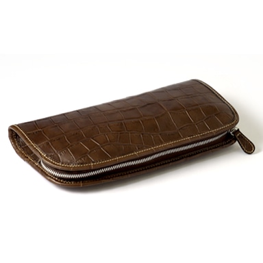 型押しクラッチバッグ