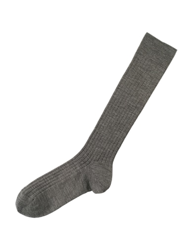 ウール＜ストレッチ＞ソックス/ロングホーズ(トープ)