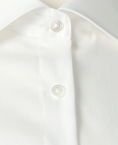 半袖スリムベーシックシャツ/ストレッチ