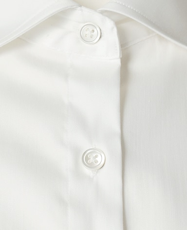 半袖スリムベーシックシャツ/ストレッチ