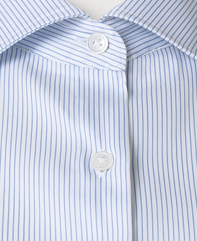 半袖スリムベーシックシャツ/ストレッチ