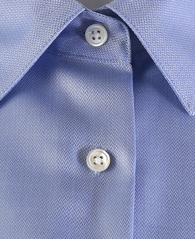 スリムベーシックシャツ/ヘリンボーン