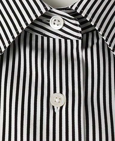 スリムシャツ/サテン