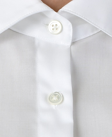 ベーシックスリムシャツ/ヘリンボーン