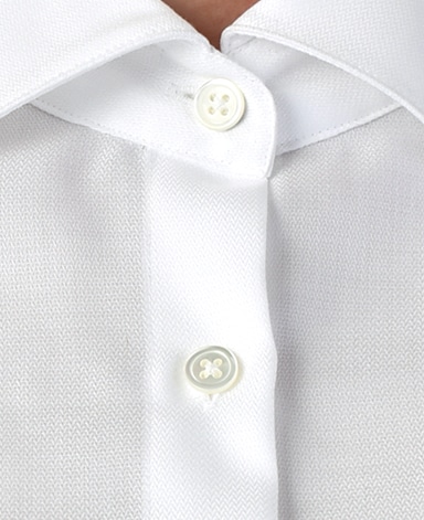 ベーシックスリムシャツ/ヘリンボーン