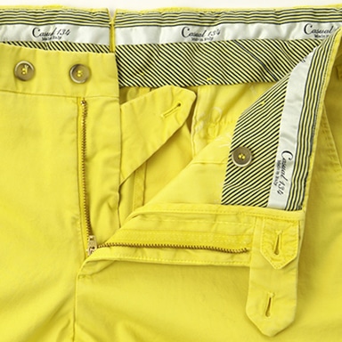 イタリアンコットンパンツ/(ストレッチ)