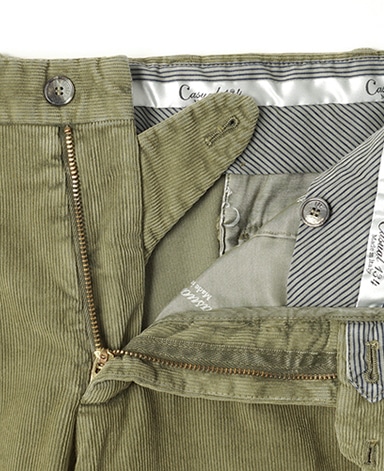 イタリアンコットンパンツ/(コーデュロイ)