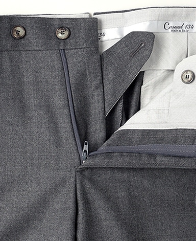 イタリアンウールカシミヤトラウザーズ/(ストレッチ)