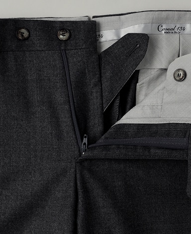 イタリアンウールカシミヤトラウザーズ/(ストレッチ)