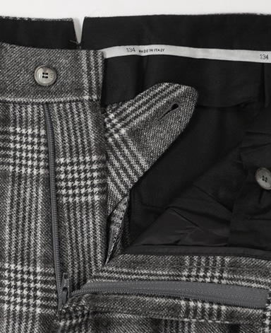 イタリアンウールトラウザーズ/(ワンプリーツ)