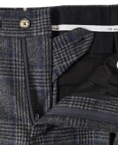 イタリアンウールトラウザーズ/(ワンプリーツ)