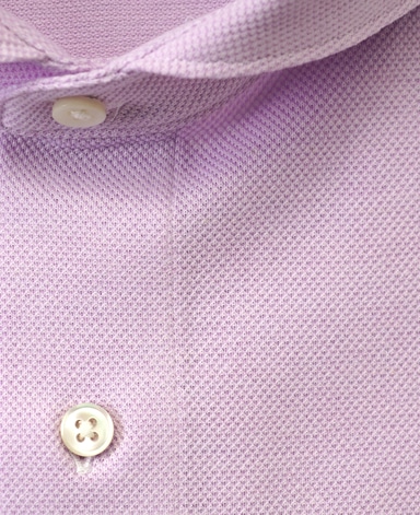 綿麻ピケシャツ/カノコニット