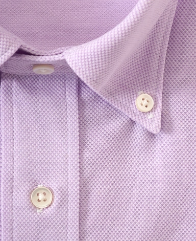 綿麻ピケシャツ/カノコニット