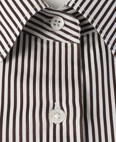 スリムシャツ/サテン