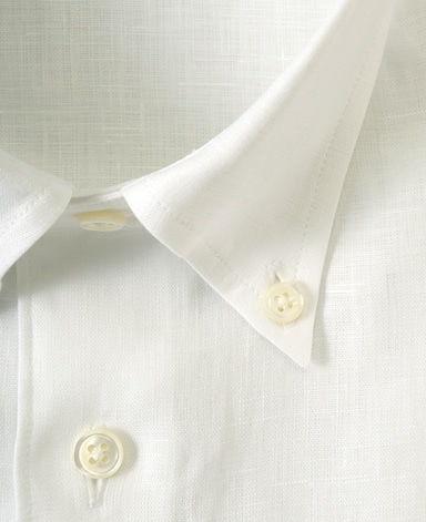 半袖リネンシャツ