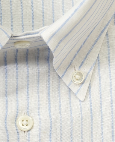 半袖リネンシャツ