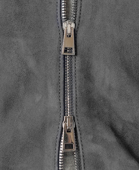 スエードブルゾン