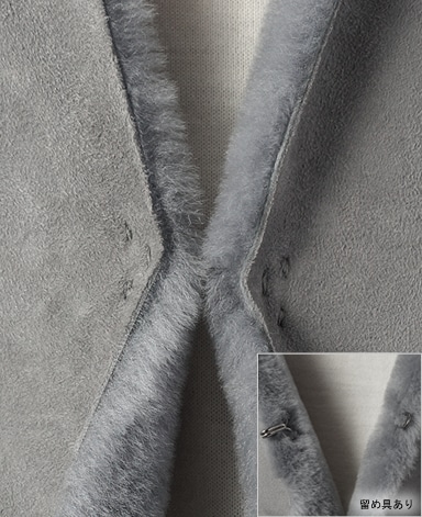 スエードムートンコート