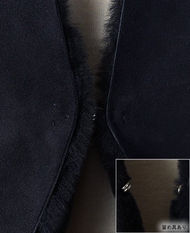 スエードムートンコート