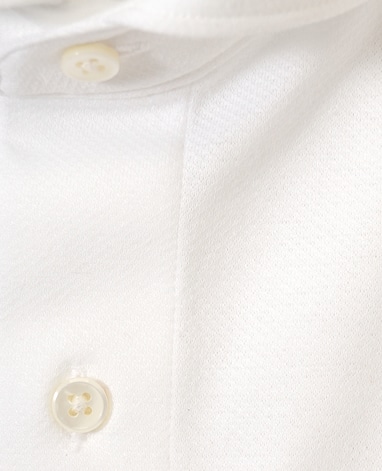 半袖ニットシャツ/ダイヤメッシュ【春夏向き】