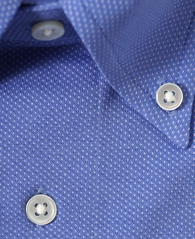 半袖ニットシャツ/ダイヤメッシュ【春夏向き】