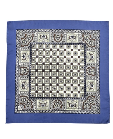 シルクポケットチーフ/Made in Italy