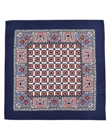 シルクポケットチーフ/Made in Italy