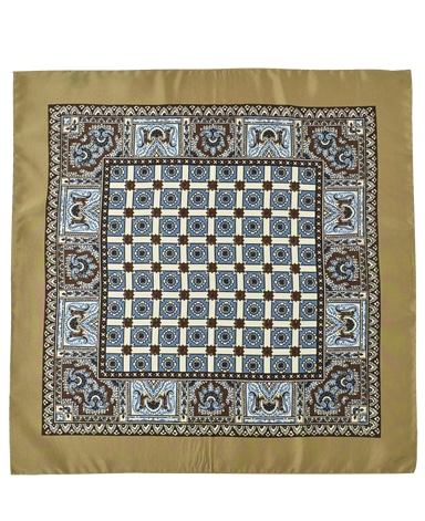 シルクポケットチーフ/Made in Italy