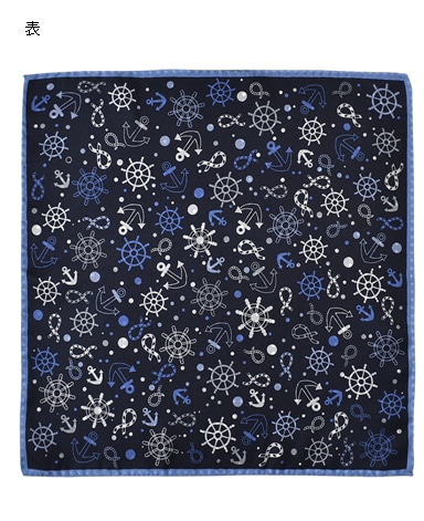 シルクポケットチーフ/Made in Italy