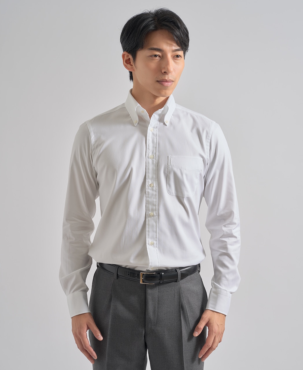 スリムフィット/ピンポイントオックスフォード