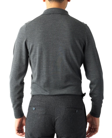 30G ウールニットポロ