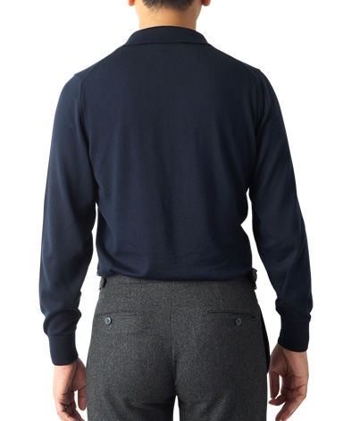 30G ウールニットポロ