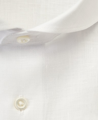 半袖リネンシャツ