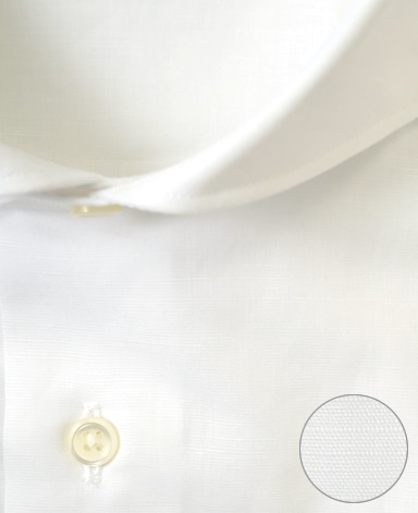 半袖シャツ/綿麻