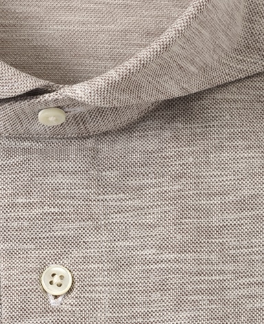 ラミーカノコニットシャツ/TRAVELER