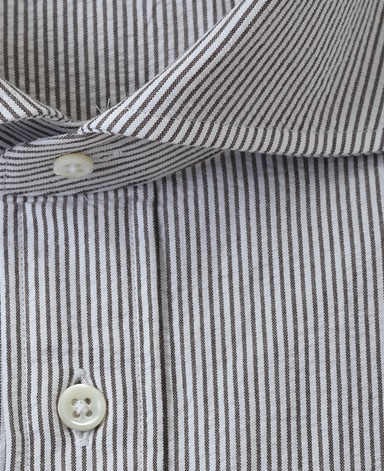 半袖シャツ/シアサッカー