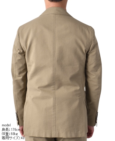 イタリアンシアサッカージャケット/セットアップ