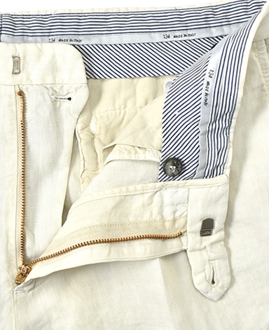 リネンショートパンツ