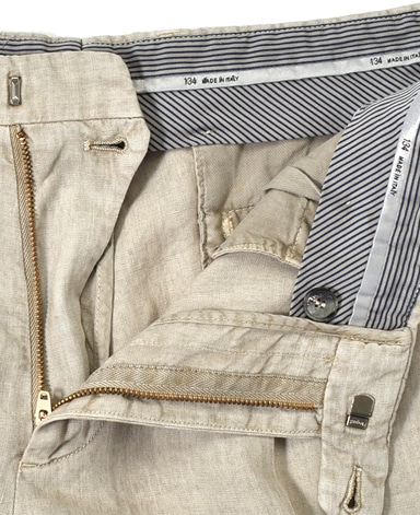 リネンショートパンツ