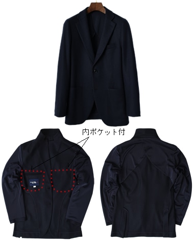 ウールニットジャケット/TRAVELER