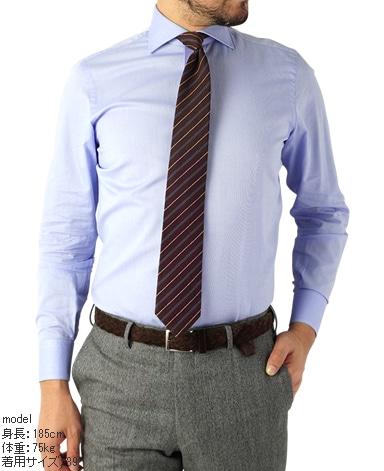 ナポリドレスシャツ/イタリア製